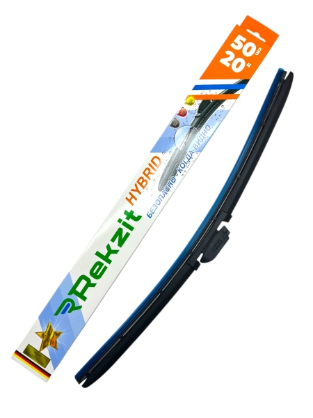 Щетка стеклоочистителя бескаркасная 20/50 см Hybrid REKZIT