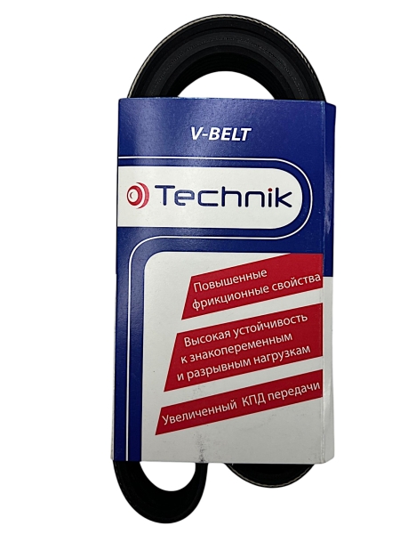 Ремень 1220 (6/PK) поликлиновой ГАЗ, УАЗ,Chevrolet, Fiat, Ford, Iveco,Mitsubishi, Opel (Technik)