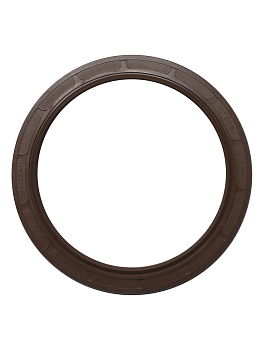 Сальник коленвала (зад) ЯМЗ-534 100х125х11-2.2 (Viton) с пружиной 17851 Фторкаучук (FPM)