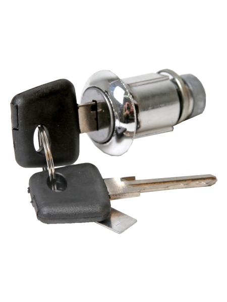 Личинки замка двери Г-ль Бизнес (1 личинка, 2 ключа (хром)