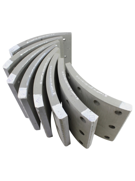 Накладка тормозная КАМАЗ-6520, 6560 до 06.2013 (ремкомплект №5)