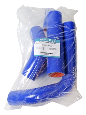 Патрубки радиатора 3302 (402дв.) 5шт. СИЛИКОН