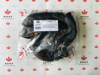 33 Патрубки радиатора УАЗ-315143 (4 шт.) с хомутами ФАРЕР