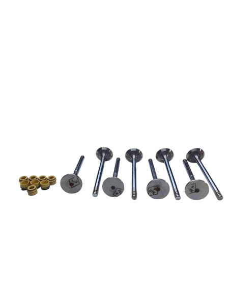 Клапана выпускные дв. 405,406,409 ОРИГИНАЛ (к-т 8 шт. с м/с колпачками) ФАРЕР