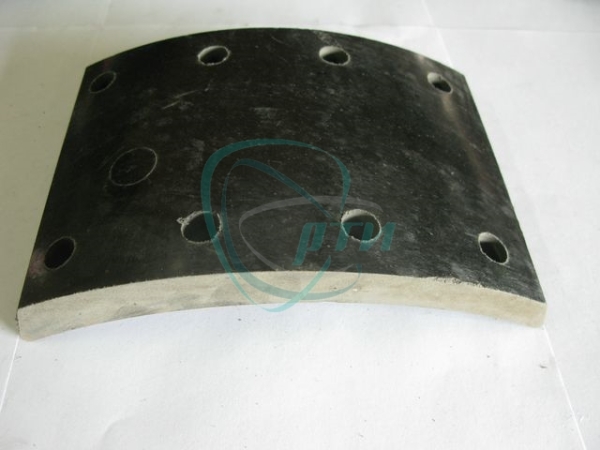 Накладка тормозная ЗИЛ-130 зад. сверл. (б/асб) (сверл.)