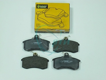 Колодка тормозная ВАЗ 2192 "Калина-2" перед. Элит (б/асб.) с противошумной пластиной NU-LOCK 