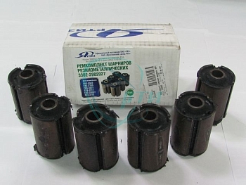 Сайлентблок ушка рессоры Газель (упак)