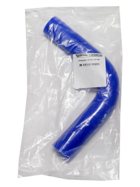 Патрубок радиатора угловой 25/150/150^90 силикон ТехноПартнер