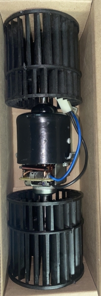 Электродвигатель отопителя A63R42-20. A62R32-10 с крыльчаткой(обратная полярность)