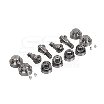 Шкворень УАЗ Патриот, Хантер мост Спайсер на подшипниках ст/обр. (комплект 4шт без ключа)