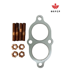 Р/к крепл. приемной трубы 406 дв. Г-3302 ФАРЕР