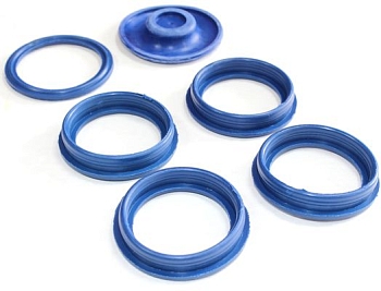 Р/к клапанной крышки дв. 406 Евро-3 (силикон синий, компл 6 шт)