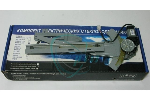 Стеклоподъемник ВАЗ-2110 электр. (2 шт) пер.  рычаж. в сборе, ДЗСТП 