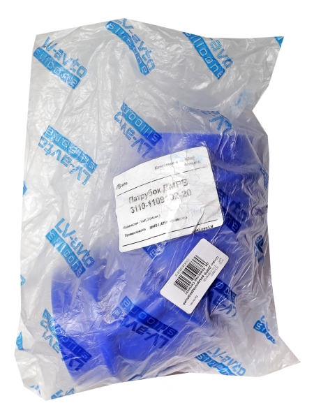 Патрубок ДМРВ воздухоподводящий дв. Крайслер Силикон Балаково