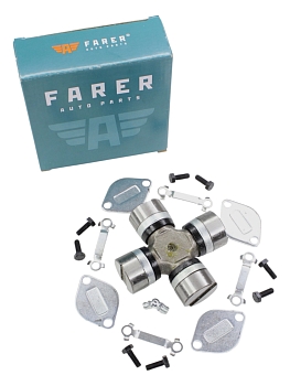 Крестовина карданного вала ГАЗ-53, 3307, ПАЗ со стопорными пластинами и болтами 