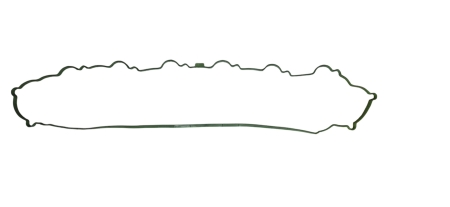 Прокладка клапанной крышки ЯМЗ-536 (силикон зеленый)