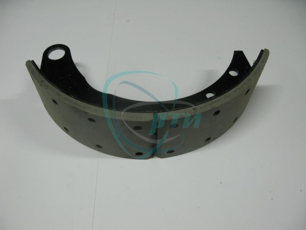 Колодка тормозная ГАЗ 3307 зад. (б/асб.) (накладка "ТИИР") (инд.упак 2шт)