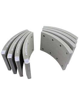 Накладка тормозная КАМАЗ-53215, 65115 до 06.2013 (ремкомплект №1)