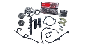 Комплект ГРМ СТАНДАРТ ЗМЗ 405/406/409 Евро-3 (Башмак, цепи Киров) LSG