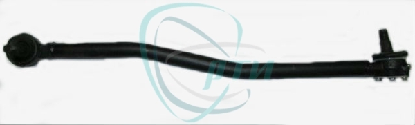 Тяга рулевая продольная ПАЗ-3205 в сборе (мост Канаш) (2 изгиба) L=840мм