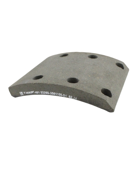 Накладка тормозная КАМАЗ с 2013г . сверл. (б/асб)