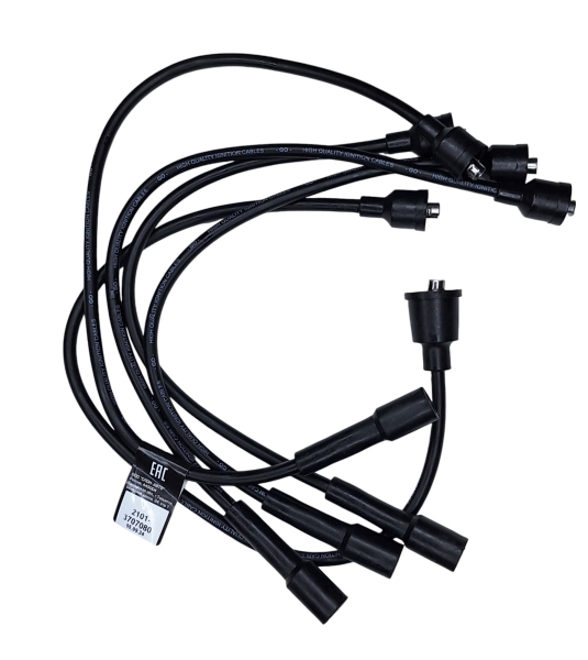 Провода в/н ВАЗ-2101-2107 комплект силикон с проводом катушки зажигания