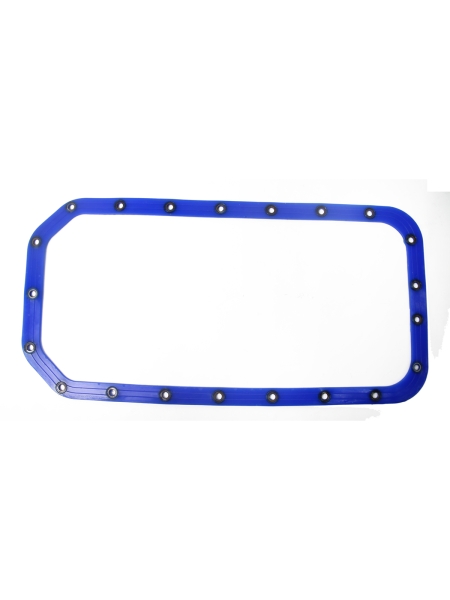 Прокладка масл. картера 402 дв. (силикон с пресс-шайбами) синий