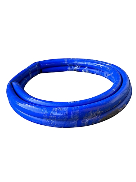 Шланг D50, арм, 2 слоя (силикон, синий/оранжевый, бухта 20м) Technik