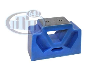 Подушка двигателя МАЗ-500 (силикон) синий ПТП