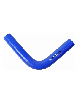 Патрубок радиатора угловой 20х20х150/150 силикон CARUM