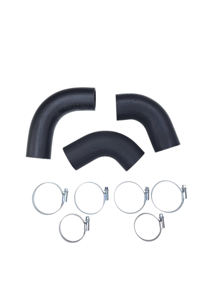 Патрубки радиатора УАЗ-452,469 дв.УМЗ-417 (90л/с) (3 шт.) с хомутами ФАРЕР