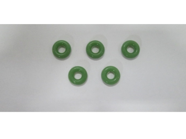 Кольцо форсунки Газель дв.УМЗ-4216 ЕВРО-4 силикон (широкое) зеленый