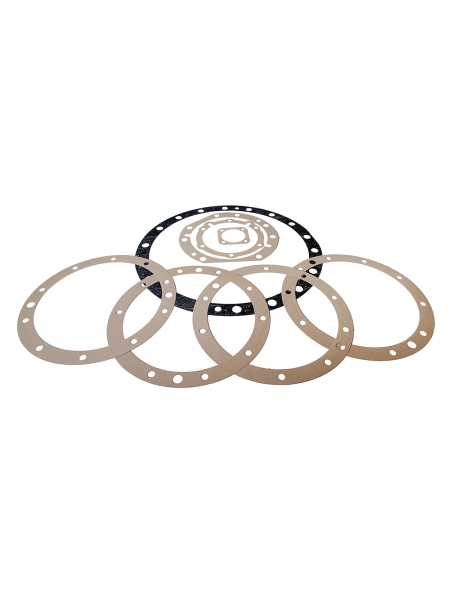 Прокладки моста (заднего) МАЗ диск. колеса (5 шт.) темпсил