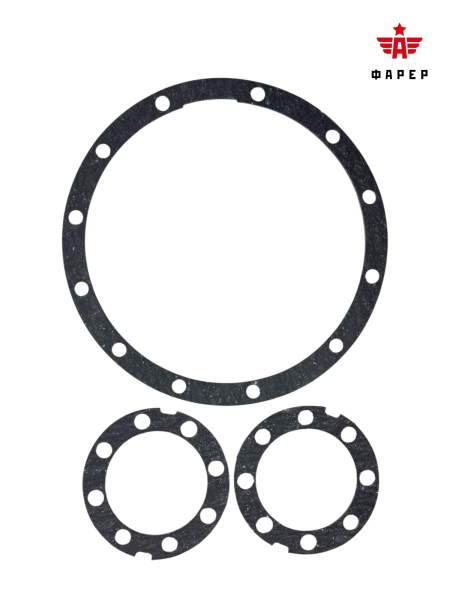 Прокладки моста (заднего) Г-ль, 3110 (3 шт.) (ПМБ-0,8) ФАРЕР