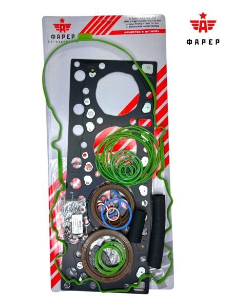 Комплект прокладок дв. 5340 (полный с РТИ) СТАНДАРТ ФАРЕР