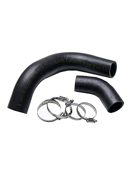 Патрубки радиатора Г-53 (2шт.) с хомутами ПРЕМИУМ ФАРЕР