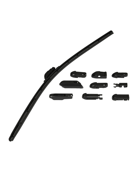 Щетка стеклочистителя бескаркасная для Китайских автомобилей 20/500mm крепление HOOK крючок KURUMAKI