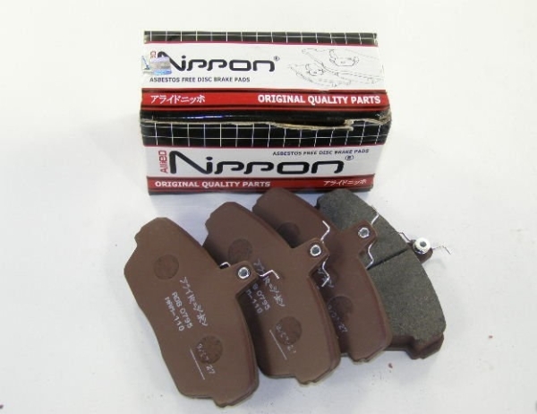 Колодка тормозная ГАЗель, 3110 перед. (комп. 4шт) Allied Nippon