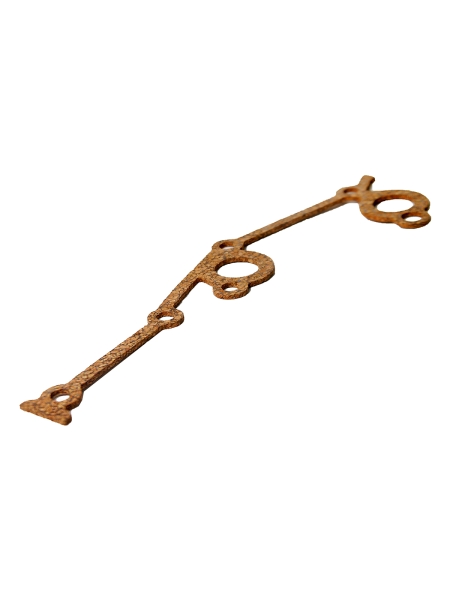 Прокладка крышки цепи левая Г-дв.406 (пробка)