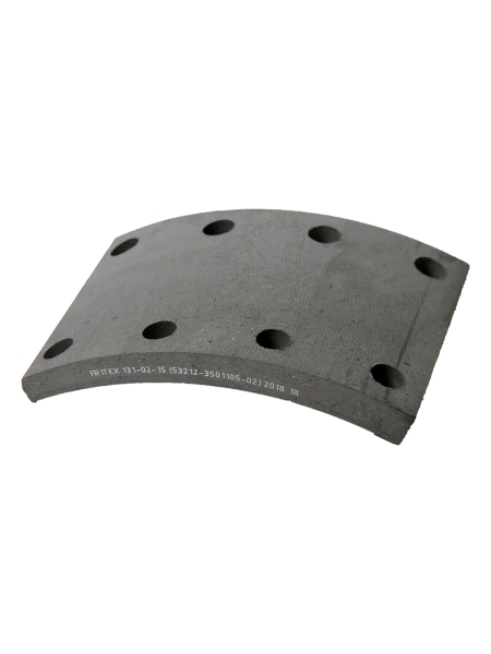 Накладка тормозная КАМАЗ сверл. (шлиф 2-х сторон. 18,5х13,5)