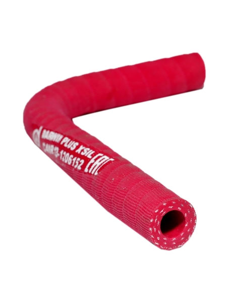 Патрубок трубки давления Г-он, ПАЗ Вектор NEXT (сажевый фильтр) Darwin Plus (Индия) выходной