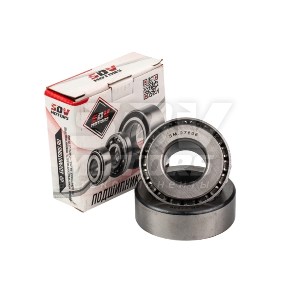 Подшипник хвостовика (ведомой шестерни) моста заднего Г-ль 3302, 2217 наружный (27606)