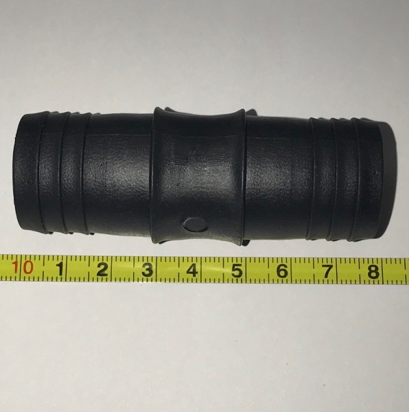 Переходник (прямой) отопителя 25мм/ 25мм, пластик