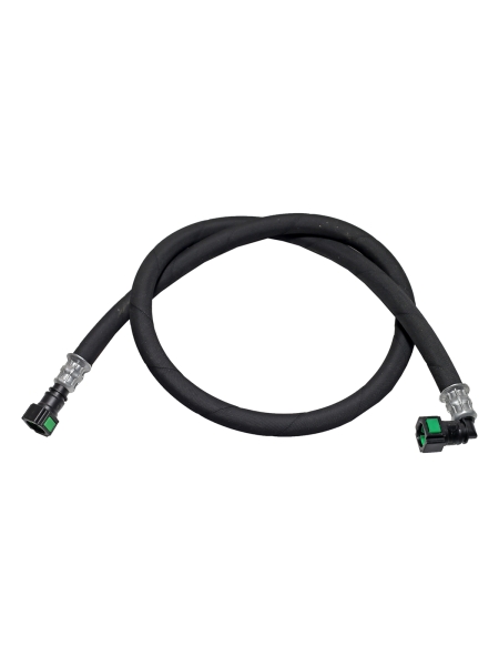 Шланг топливный D8 быстросъемный 2 штуцер (прямой+угловой) L-100 см