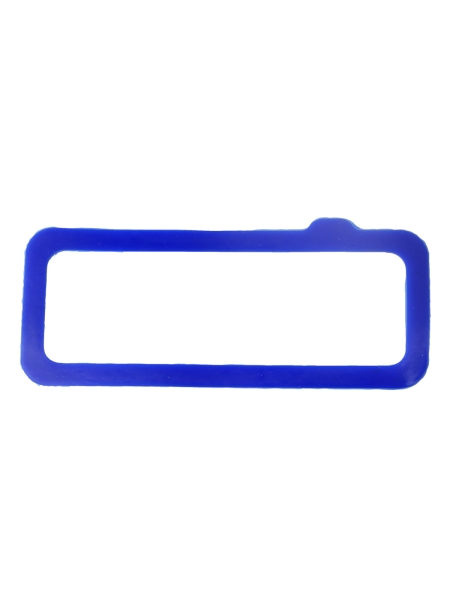 Прокладка крышки коробки толкателей Г-ль 417\421\4216 (силикон) синий 2,5 мм