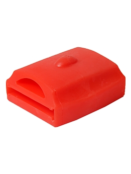 Подушка рессоры УАЗ-2360 (ТЭП, красный)