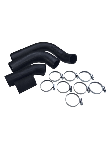 Патрубки радиатора 3110. 3102 дв. 402 (к-т 4 шт с хомутами NORMA) ФАРЕР