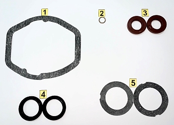 Р/к моста (заднего) Г-3302 до 1998 г прокладки с сальниками ФАРЕР