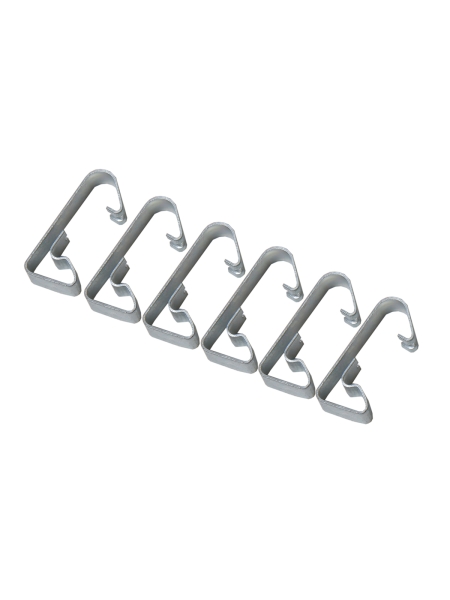 Защелка на воздушные фильтры в сборе АК-2705 и АК-2217 (Измененная конструкция) Комплект 6 шт.