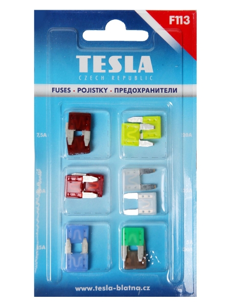 Предохранитель F 113 Little Fuses MINI (блистер 12 шт.7,5-2,10-2,15-2,25-2,30-2.)
